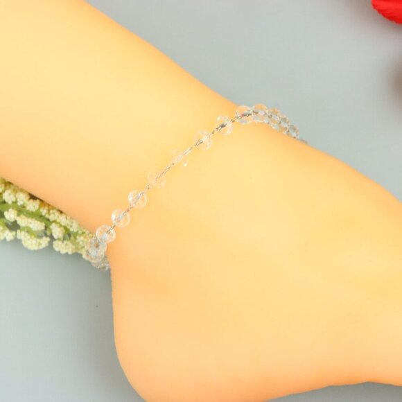 "Handmade Anklet – A Stylish Choice for Women, Thoughtful Gift Idea, EVCH1232 - Picture 3 of 11